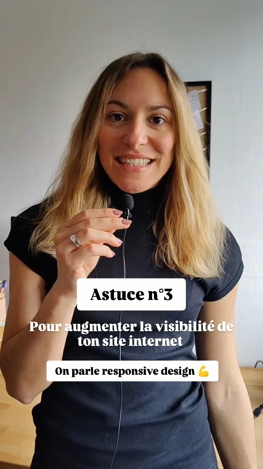 💡 Le responsive design, ce n’est pas juste “rétrécir la version PC”.
C’est une refonte intelligente de la mise en page pour s’adapter aux comportements des utilisateurs sur mobile ou tablette.

👉 Sur un smartphone, l'espace est limité :
• On change la disposition des éléments
• On simplifie les interactions
• On peut supprimer ce qui est trop lourd ou inutile (images, animations, blocs secondaires...)

🎯 Le but : optimiser le parcours utilisateur sur chaque appareil. Parce que ton client mobile ne navigue pas comme sur un PC.

Et ce n’est pas juste une question de confort :
🔍 Google favorise les sites responsive dans ses résultats de recherche.
C’est donc aussi une question de référencement naturel (SEO).

📲 En 2025, un site qui n’est pas pensé mobile, c’est un site qui se tire une balle dans le pied.

🔥 Pense responsive, pense impact.

Si tu souhaites de l'aide pour ton SEO, contacte moi 🤩
