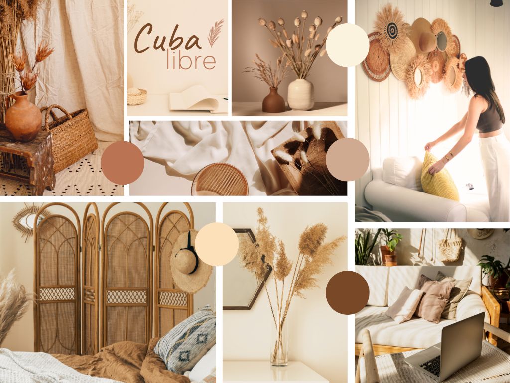 Moodboard template Cuba libre