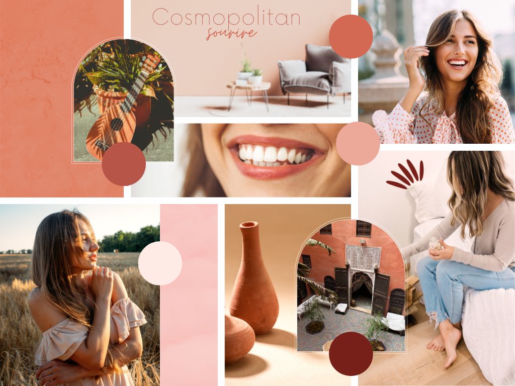 Moodboard template cosmopolitan