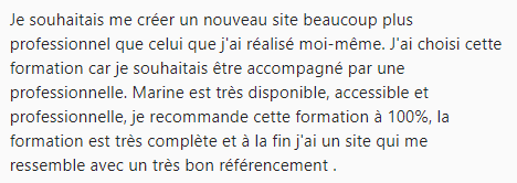 avis Coralie