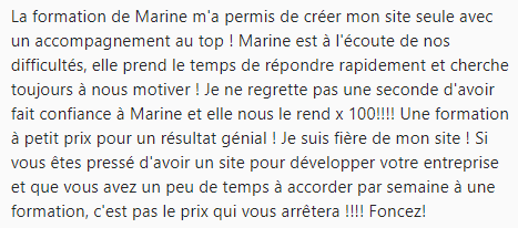 avis Mélanie