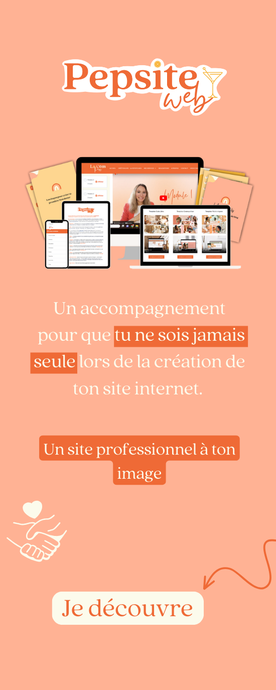 comment creer son site internet seule